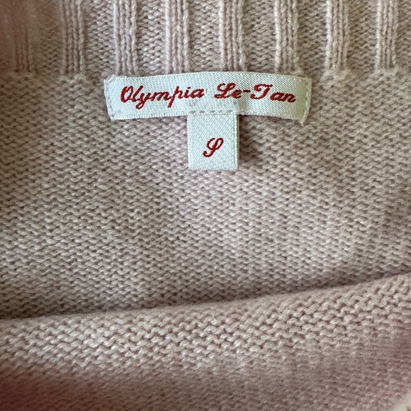 Olympia Le Tan cashmere sweater. Never worn. S - Picture 5 of 5